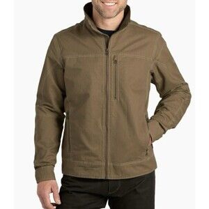 KUHL Men’s Burr Jacket Vintage Patina Size Medium Khaki